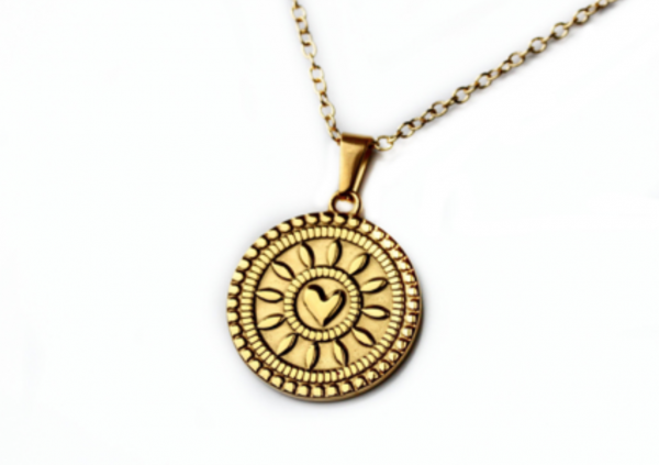 Kette Herz / Layering Kette / Lagen Kette / Geschenk für Sie / Geburtstag Schmuck / Lagenschmuck / Kette Gold Hamsa / Talisman Kette